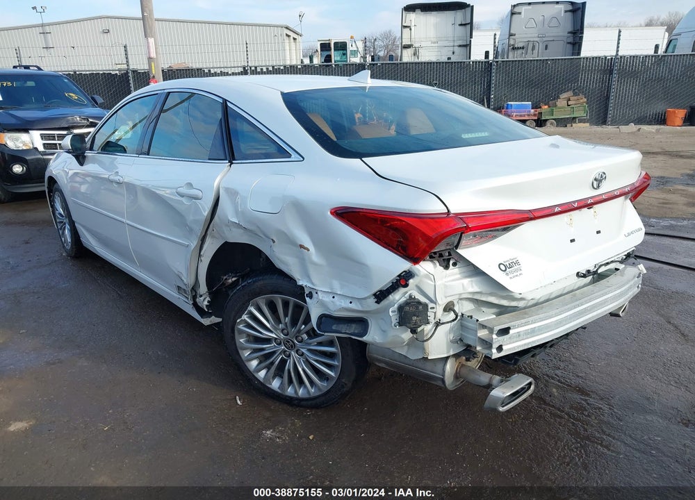 2022 TOYOTA AVALON LIMITED VIN: 4T1DZ1FB5NU076640