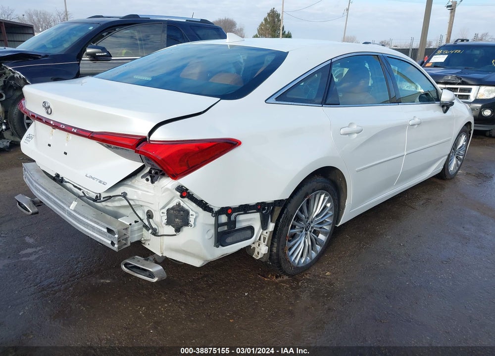 2022 TOYOTA AVALON LIMITED VIN: 4T1DZ1FB5NU076640