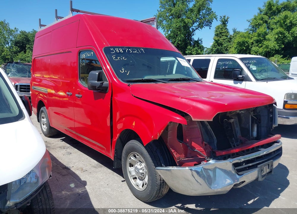 2013 NISSAN NV CARGO NV2500 HD SV V6 VIN: 1N6BF0LY8DN101186