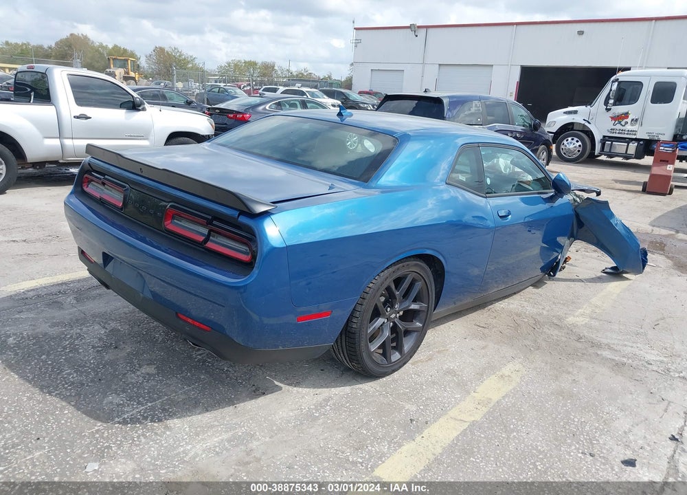 2022 DODGE CHALLENGER GT VIN: 2C3CDZJG9NH238597