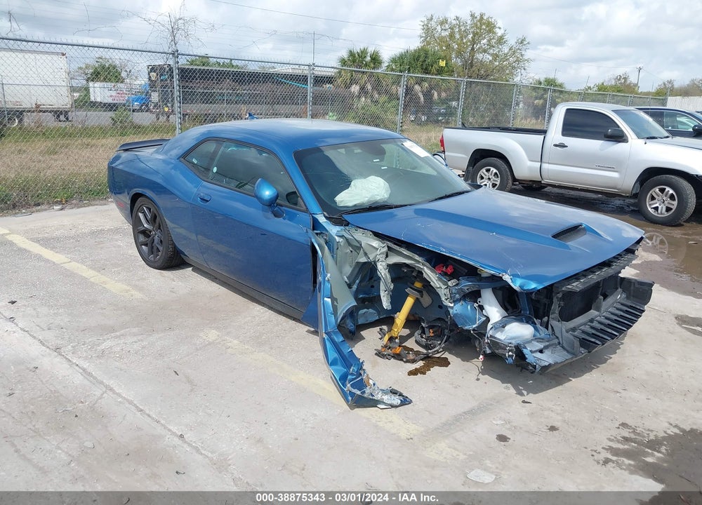 2022 DODGE CHALLENGER GT VIN: 2C3CDZJG9NH238597