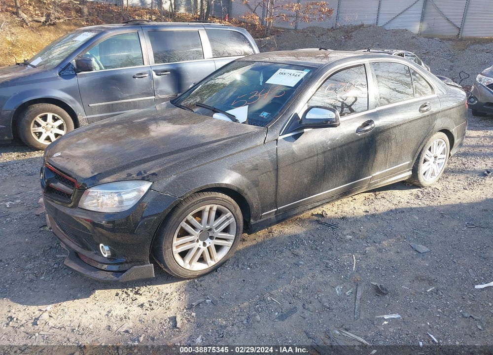 2008 MERCEDES-BENZ C 300 LUXURY 4MATIC/SPORT 4MATIC VIN: WDDGF81X28F190745