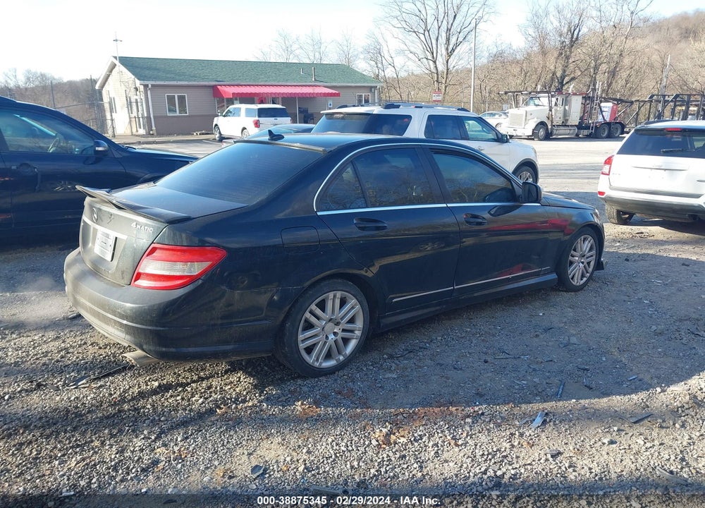 2008 MERCEDES-BENZ C 300 LUXURY 4MATIC/SPORT 4MATIC VIN: WDDGF81X28F190745