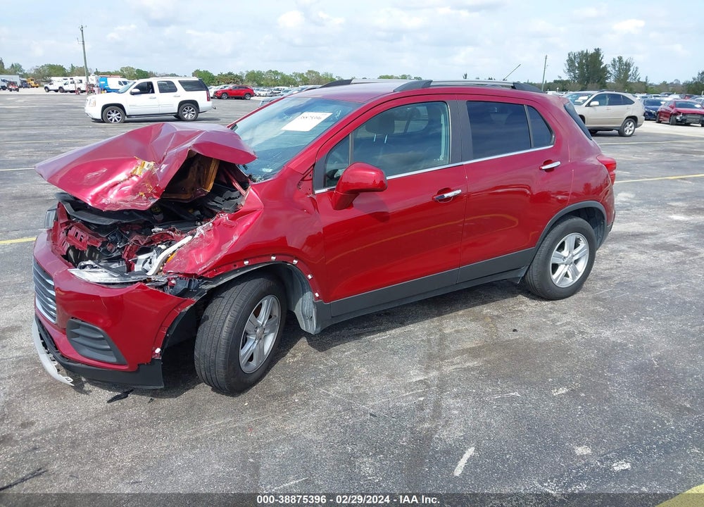 2018 CHEVROLET TRAX LT VIN: 3GNCJLSB7JL327906