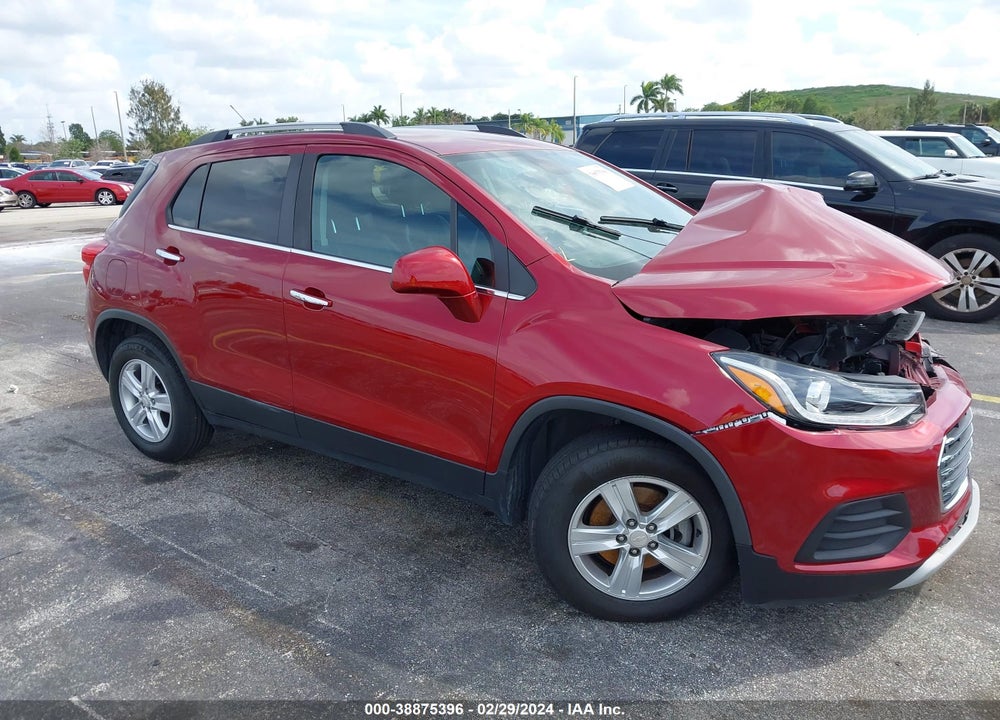 2018 CHEVROLET TRAX LT VIN: 3GNCJLSB7JL327906