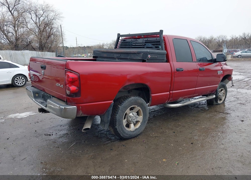 2009 DODGE RAM 2500 SLT VIN: 3D7KS28L69G509795