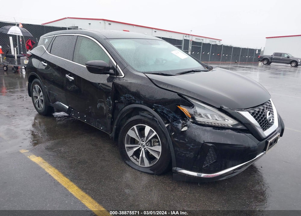2019 NISSAN MURANO S VIN: 5N1AZ2MJ5KN153869