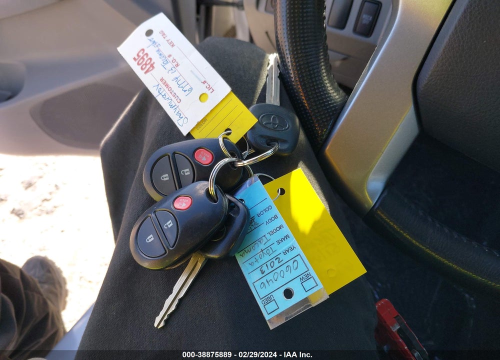 2013 TOYOTA TACOMA BASE V6 VIN: 5TFUU4EN5DX060046