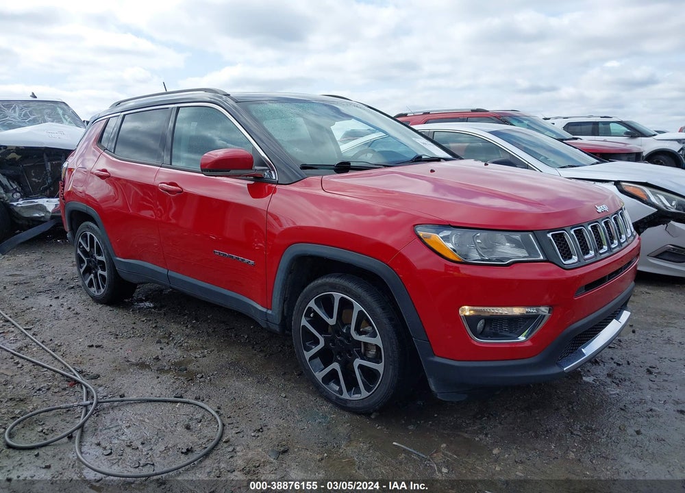 2018 JEEP COMPASS LIMITED FWD VIN: 3C4NJCCB7JT181507