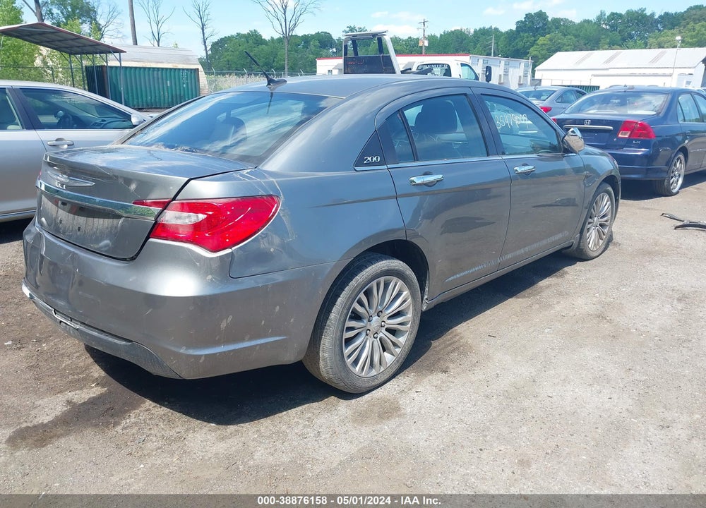 2012 CHRYSLER 200 VIN: 1C3CCBCG0CN258426