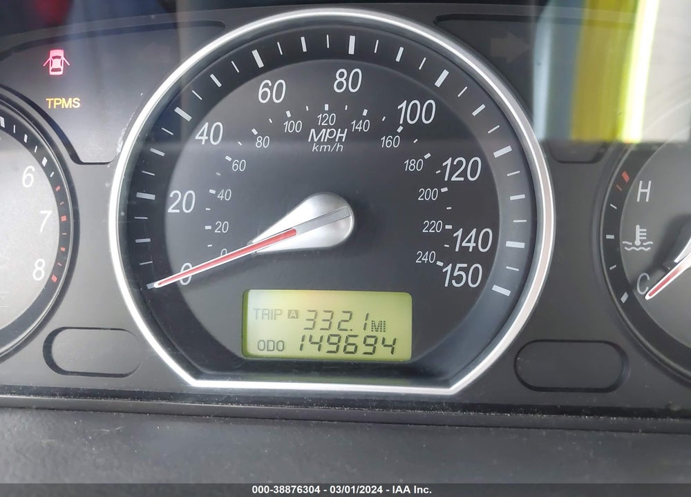 2008 HYUNDAI SONATA GLS VIN: 5NPET46CX8H344214