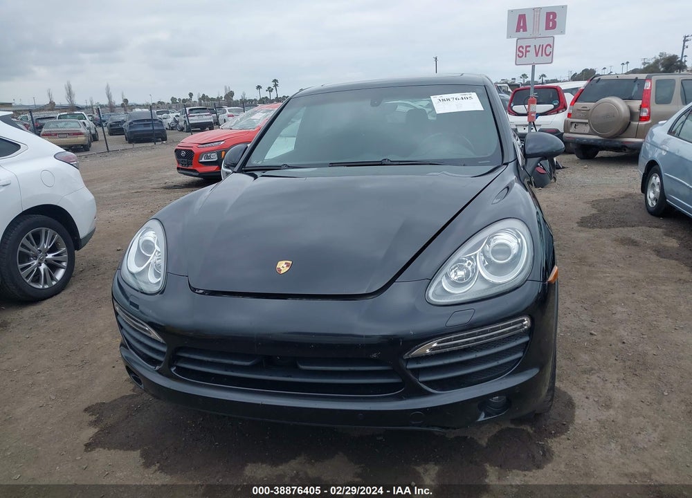 2012 PORSCHE CAYENNE S VIN: WP1AB2A22CLA46425