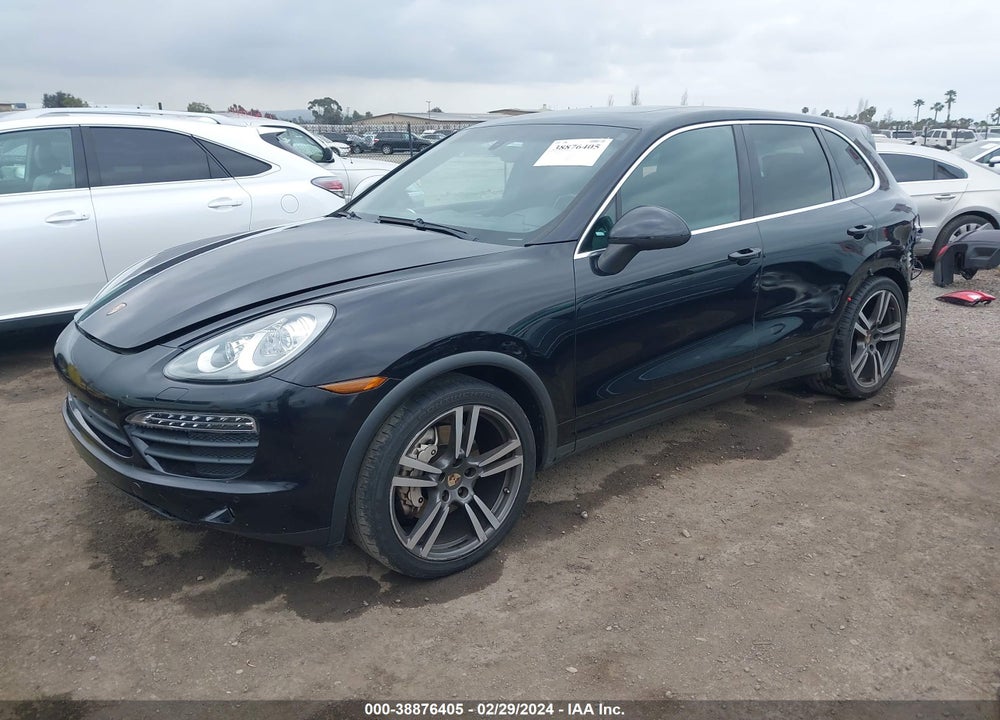 2012 PORSCHE CAYENNE S VIN: WP1AB2A22CLA46425