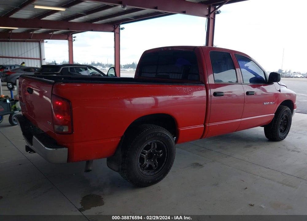 2004 DODGE RAM 1500 SLT/LARAMIE VIN: 1D7HA18N44S594632