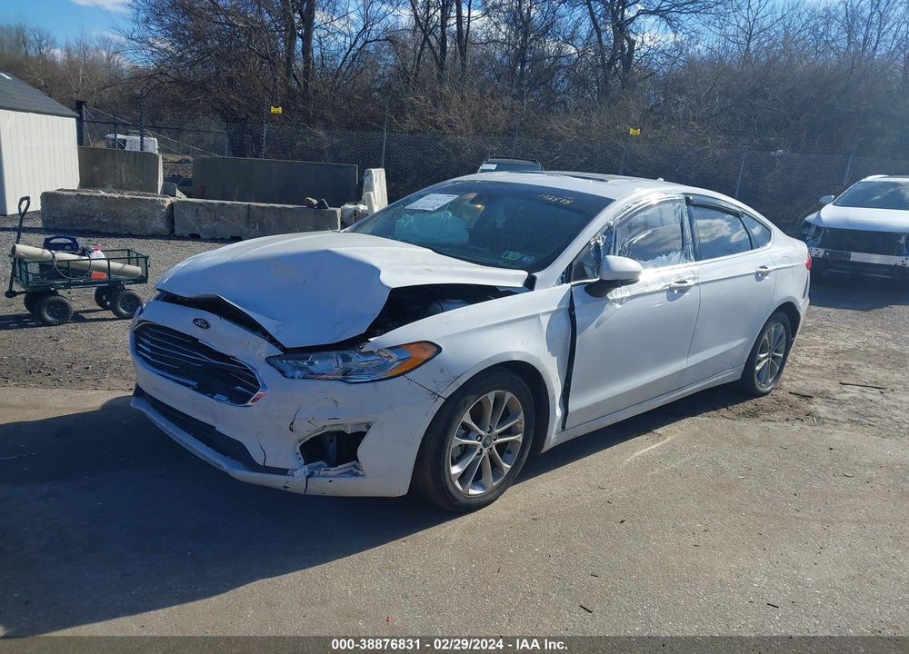 2020 FORD FUSION SE VIN: 3FA6P0HD6LR172878