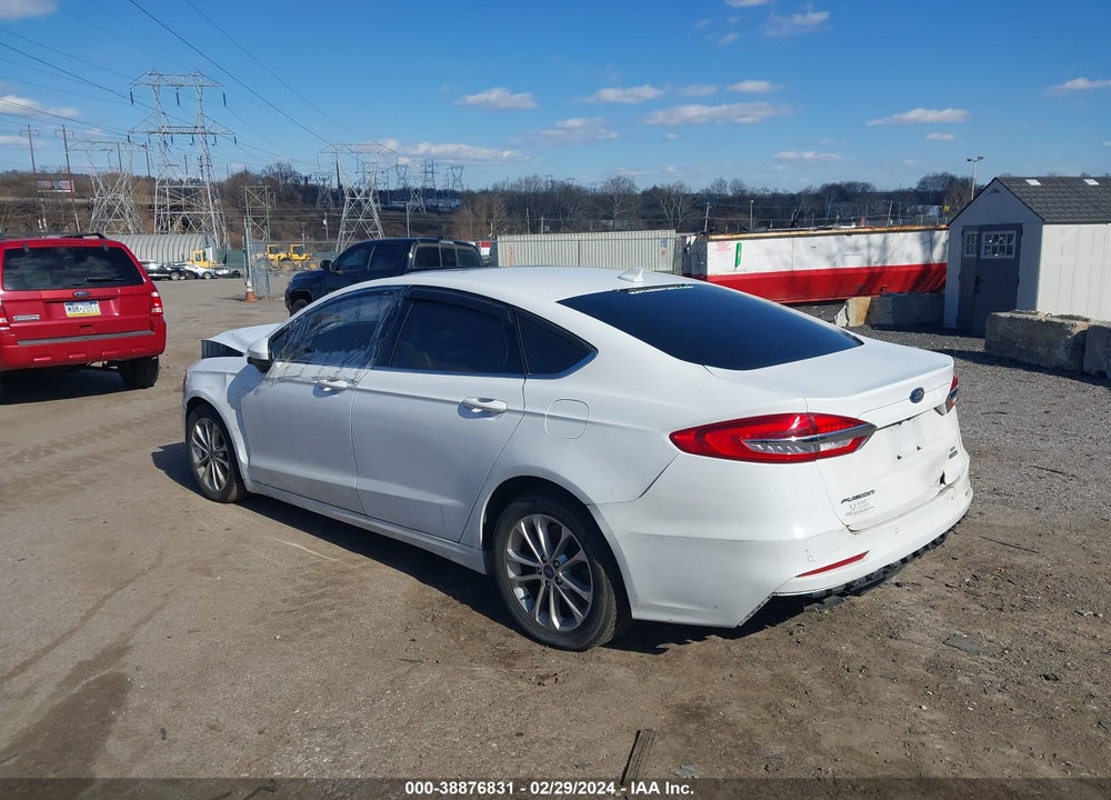 2020 FORD FUSION SE VIN: 3FA6P0HD6LR172878