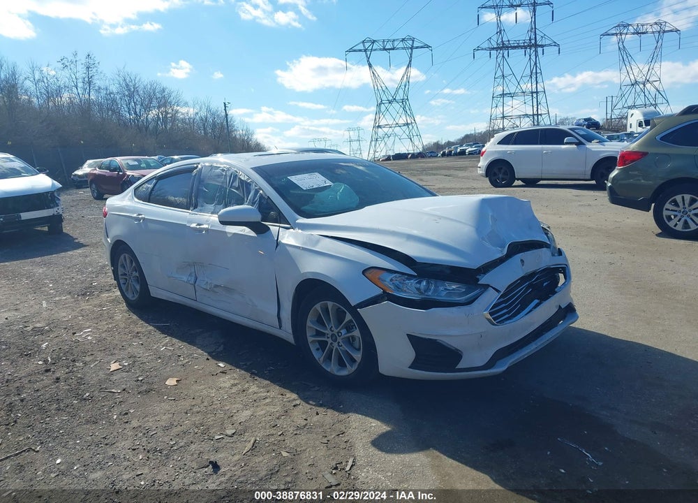 2020 FORD FUSION SE VIN: 3FA6P0HD6LR172878