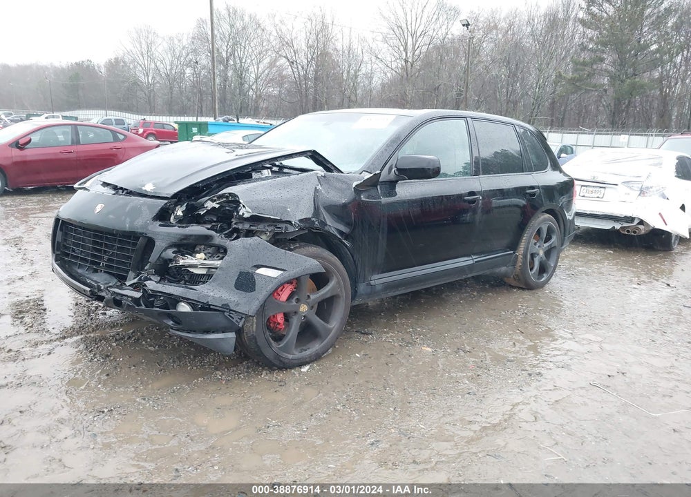 2008 PORSCHE CAYENNE TURBO VIN: WP1AC29P18LA93224