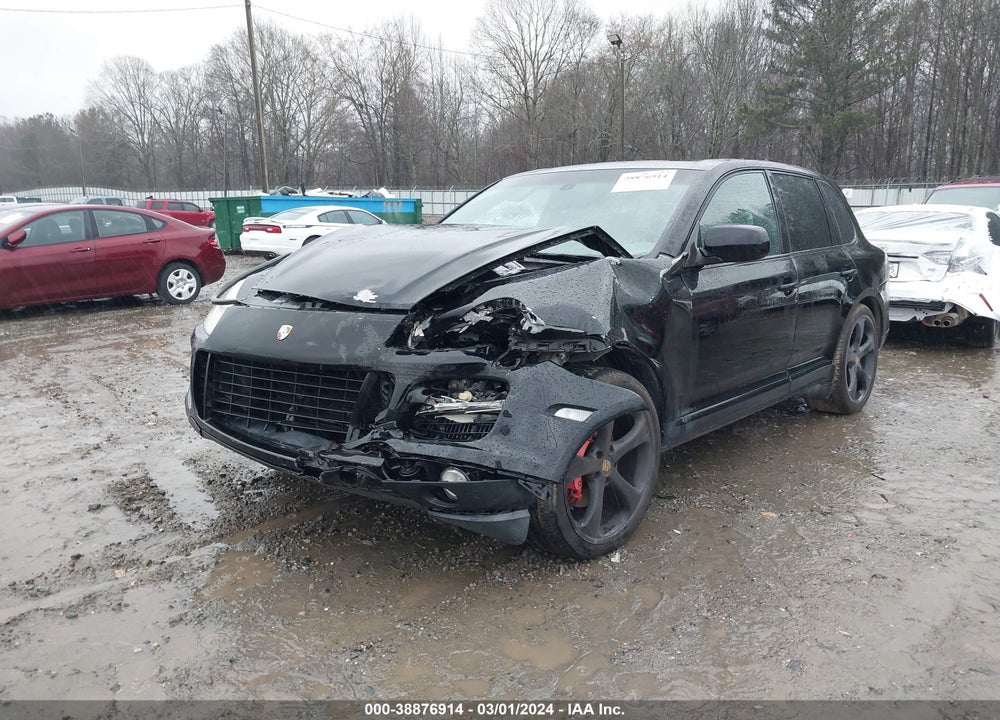 2008 PORSCHE CAYENNE TURBO VIN: WP1AC29P18LA93224