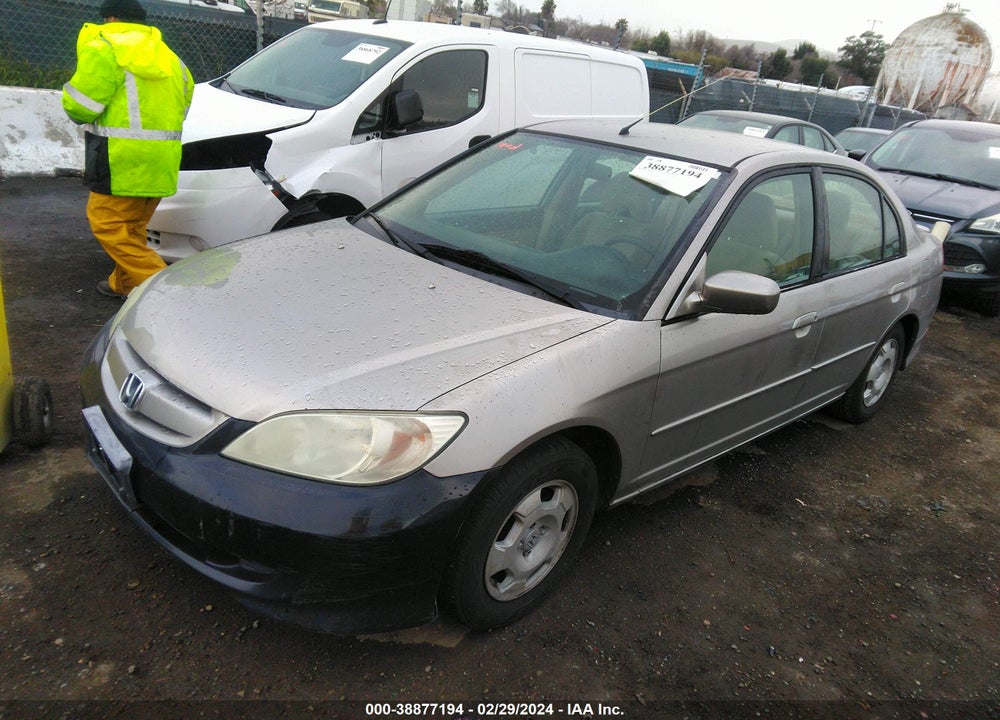 2004 HONDA CIVIC HYBRID VIN: JHMES96644S000866