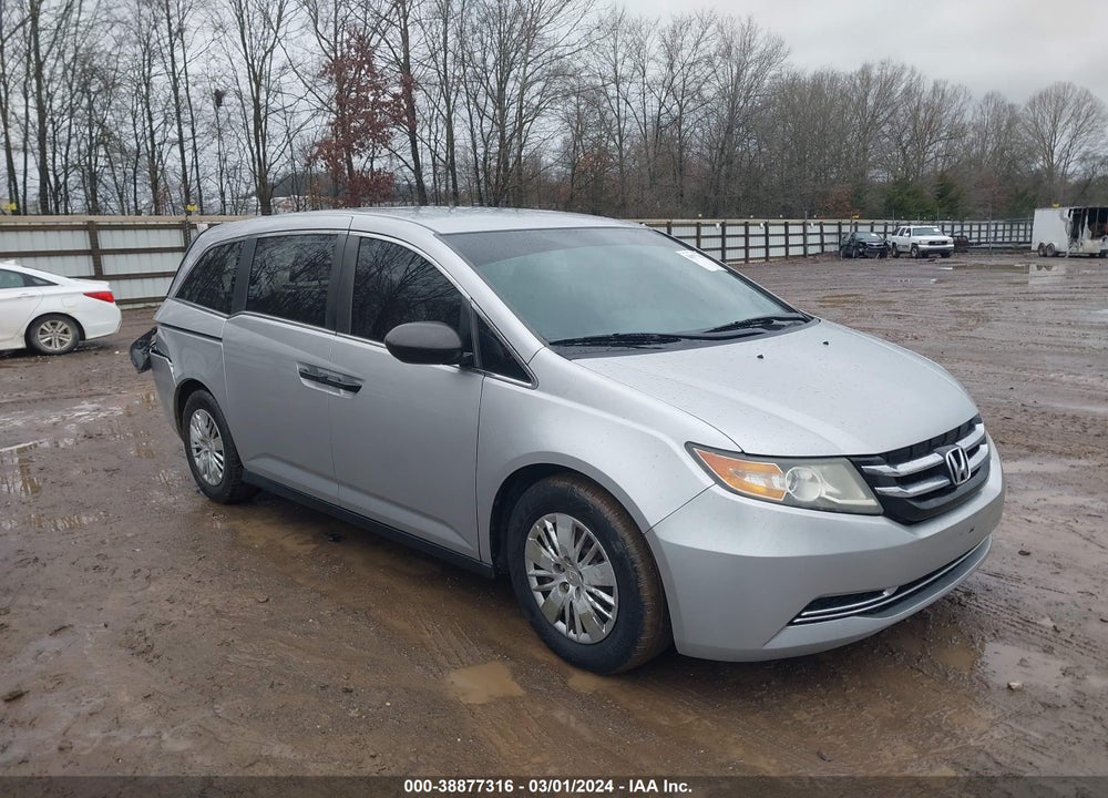 2015 HONDA ODYSSEY LX VIN: 5FNRL5H25FB038917