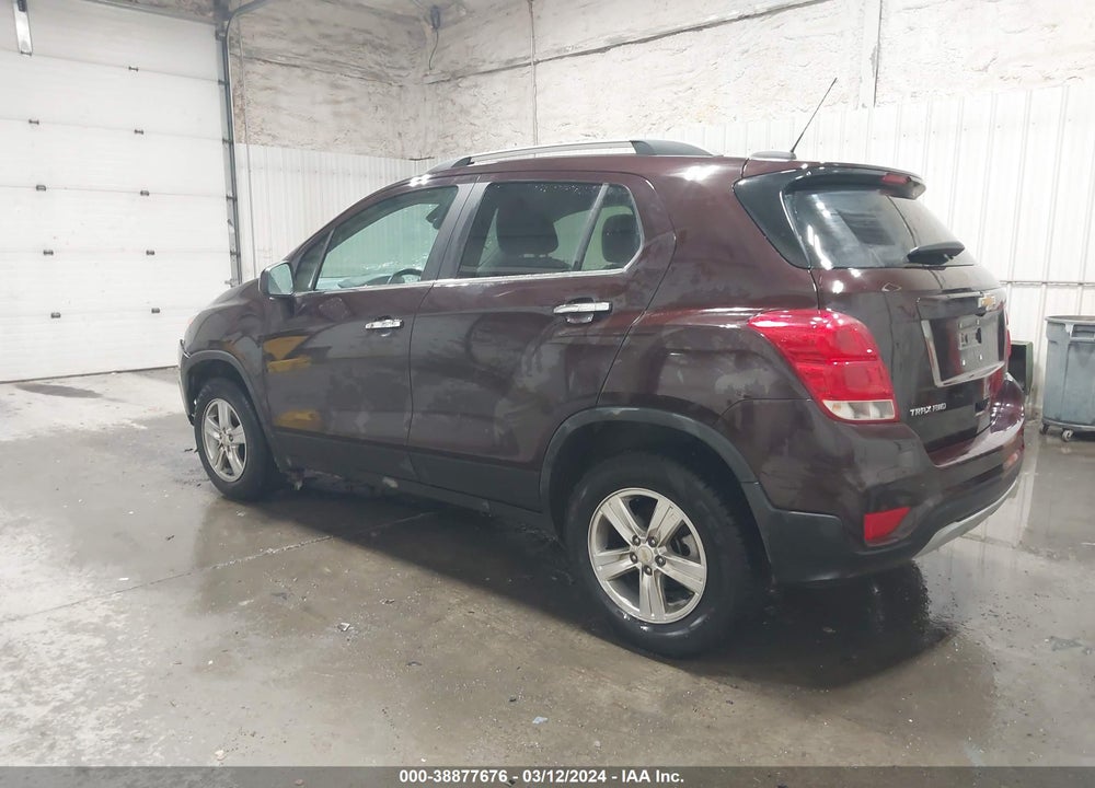 2020 CHEVROLET TRAX AWD LT VIN: KL7CJPSB7LB345999