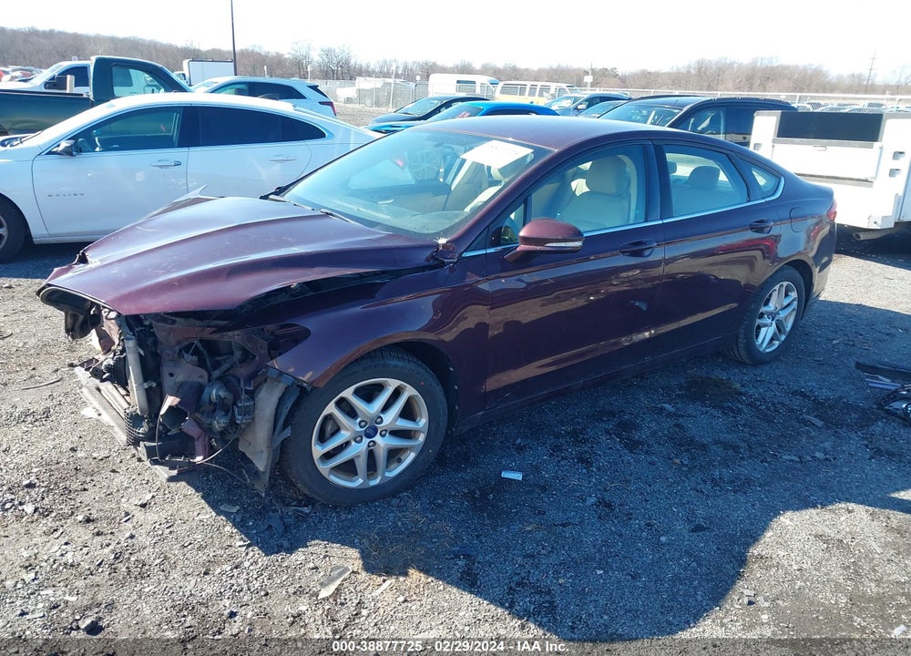 2013 FORD FUSION SE VIN: 3FA6P0HR1DR123245