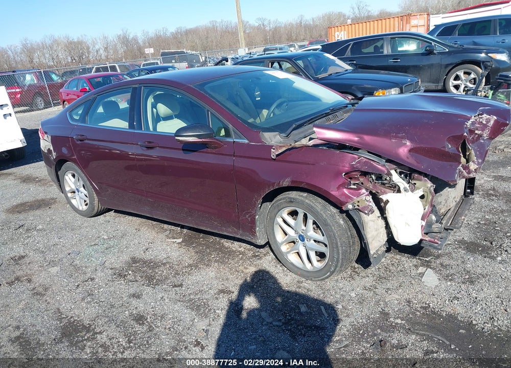 2013 FORD FUSION SE VIN: 3FA6P0HR1DR123245