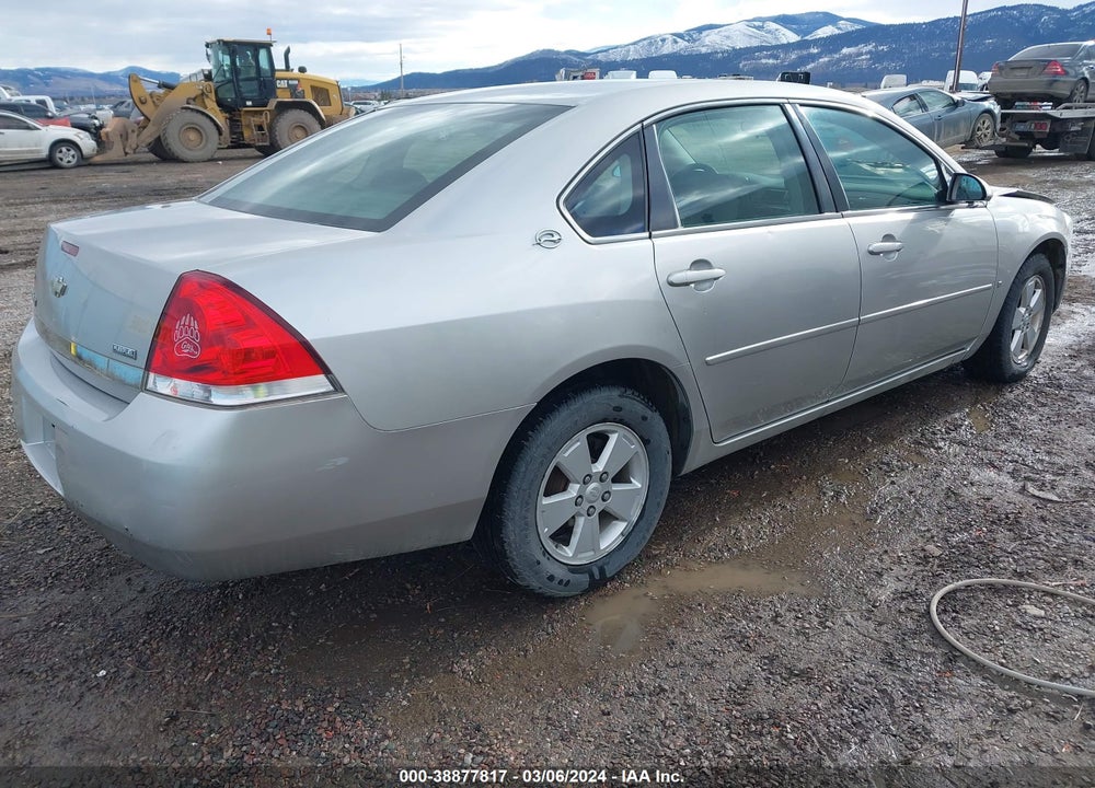 2007 CHEVROLET IMPALA LT VIN: 2G1WT55K079120236
