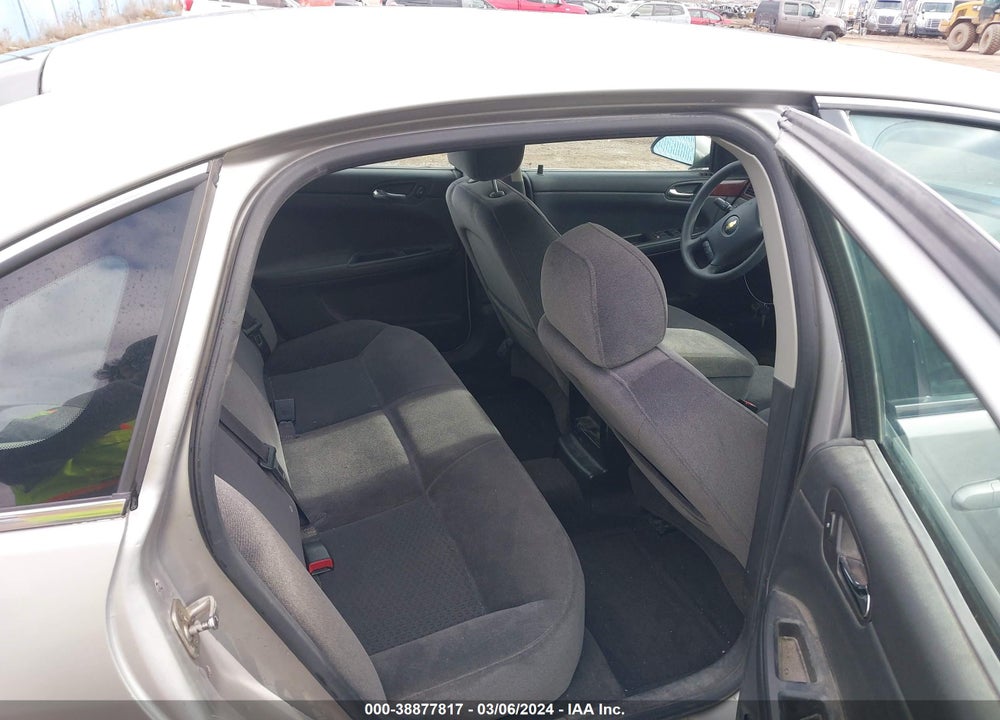 2007 CHEVROLET IMPALA LT VIN: 2G1WT55K079120236