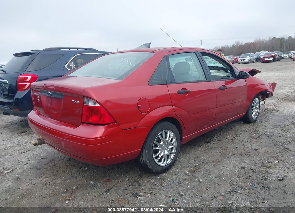 2005 FORD FOCUS ZX4 VIN: 1FAFP34NX5W208149