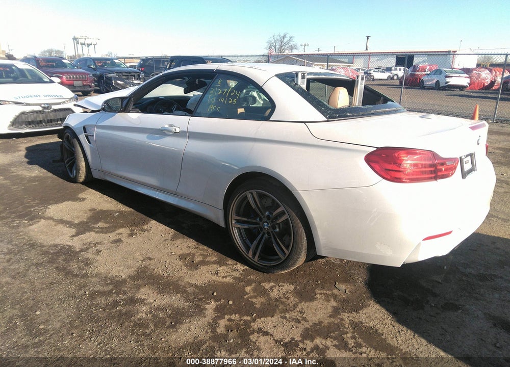 2016 BMW M4 VIN: WBS3U9C53GP969959