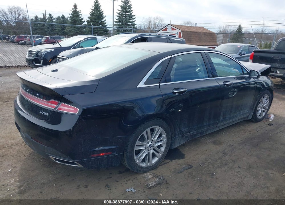 2016 LINCOLN MKZ VIN: 3LN6L2J94GR634377