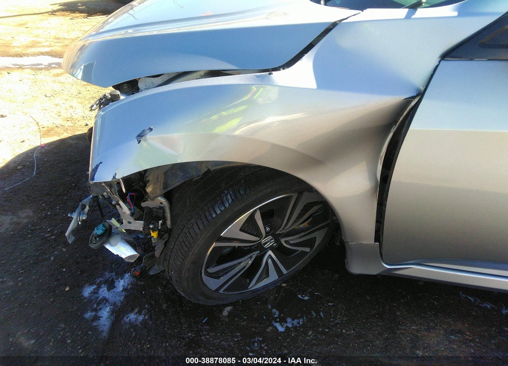 2018 HONDA CIVIC EX-T VIN: JHMFC1F34JX022714