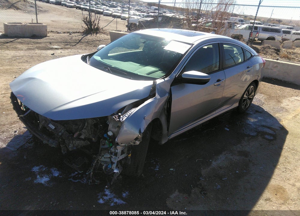 2018 HONDA CIVIC EX-T VIN: JHMFC1F34JX022714