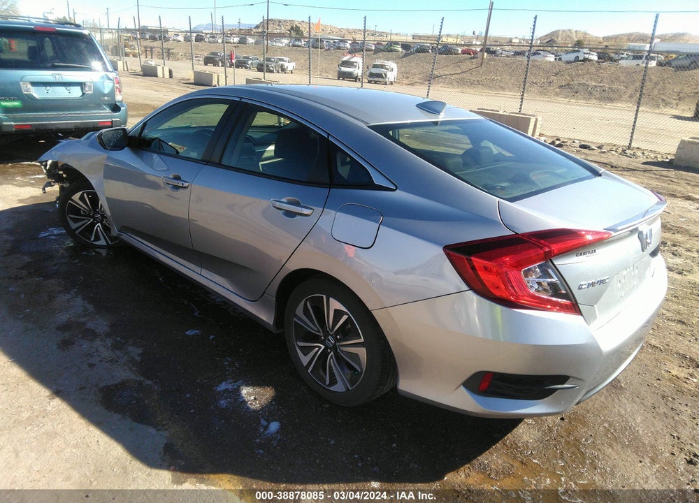 2018 HONDA CIVIC EX-T VIN: JHMFC1F34JX022714
