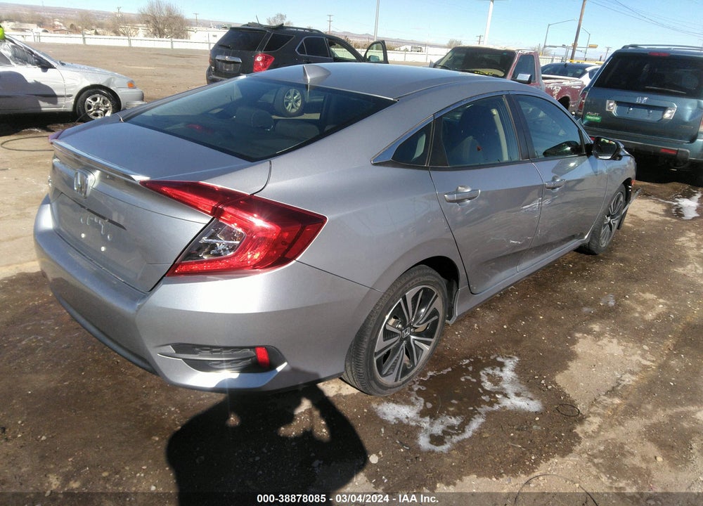 2018 HONDA CIVIC EX-T VIN: JHMFC1F34JX022714