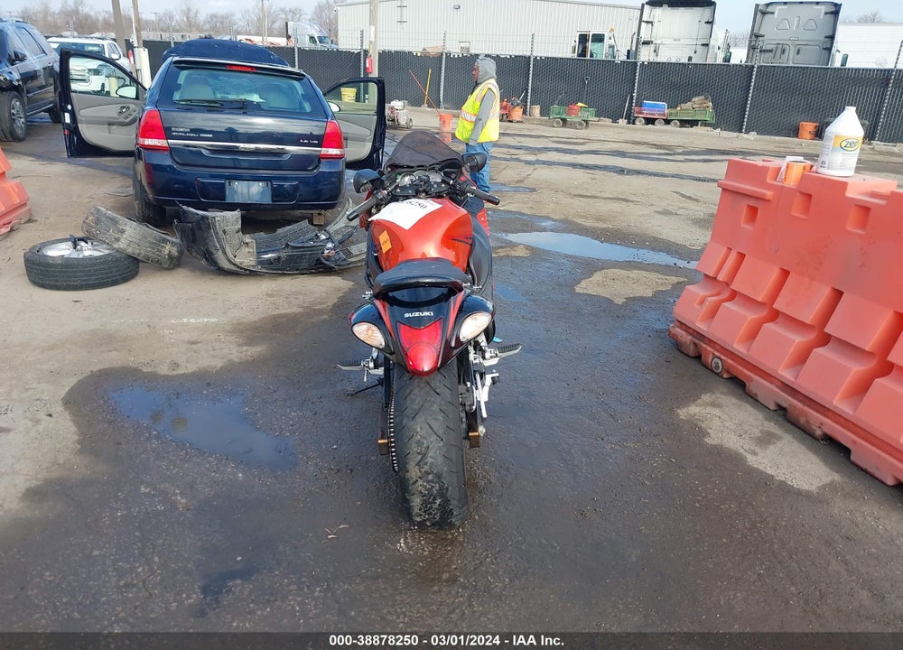 2008 SUZUKI GSX1300 VIN: JS1GX72A382102895