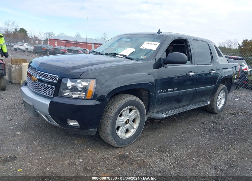 2008 CHEVROLET AVALANCHE 1500 LT VIN: 3GNFK12328G313759