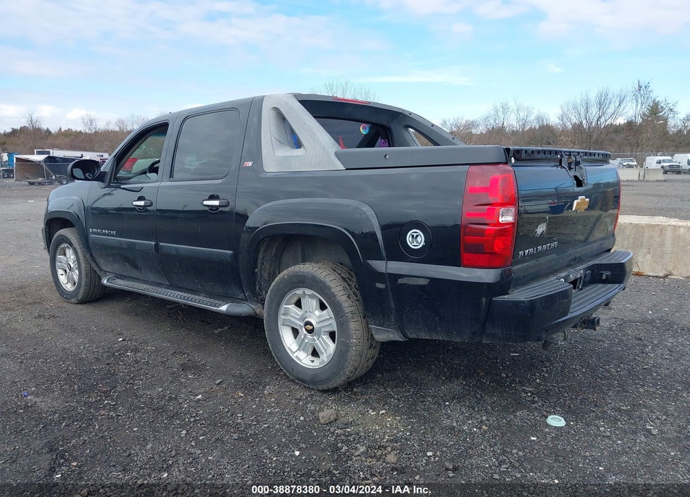 2008 CHEVROLET AVALANCHE 1500 LT VIN: 3GNFK12328G313759