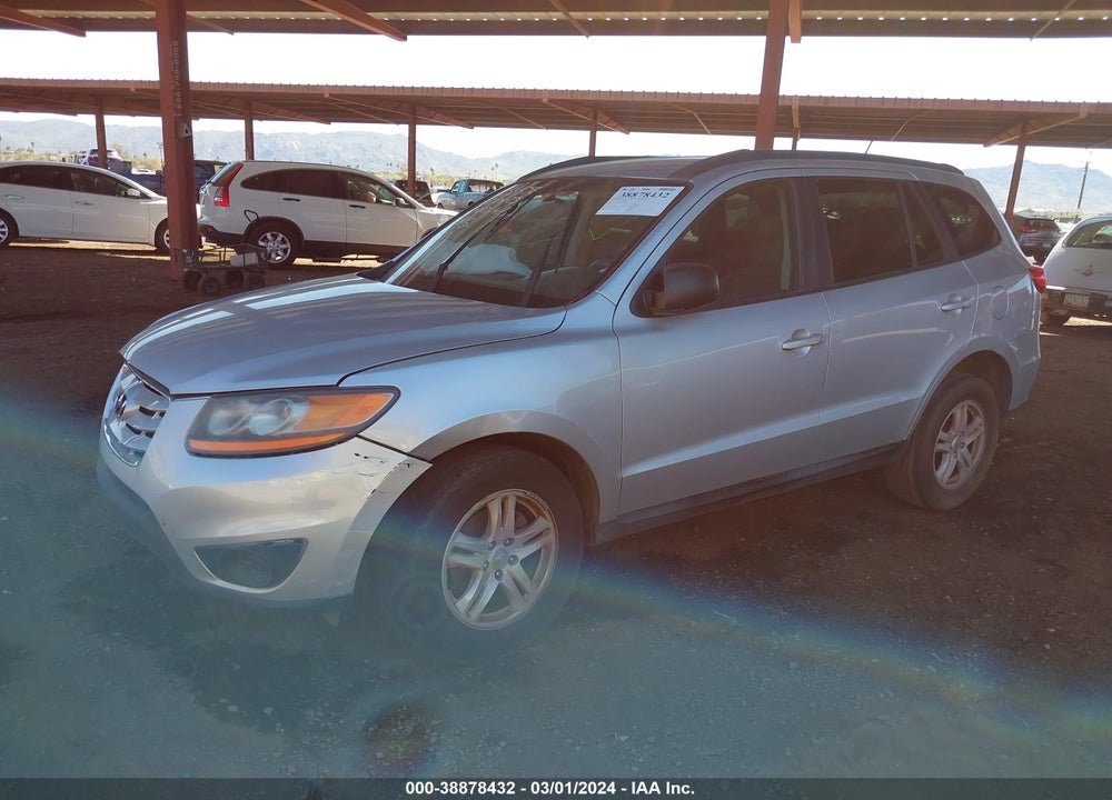 2011 HYUNDAI SANTA FE GLS VIN: 5XYZG3AB3BG005288