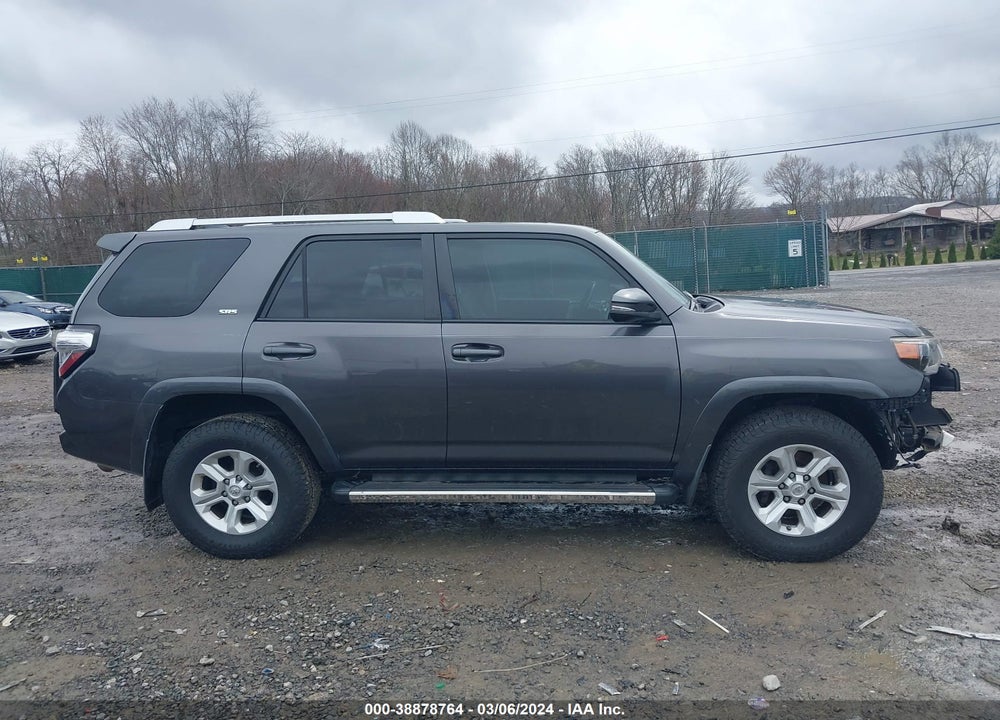 2016 TOYOTA 4RUNNER SR5 PREMIUM VIN: JTEBU5JR9G5326458