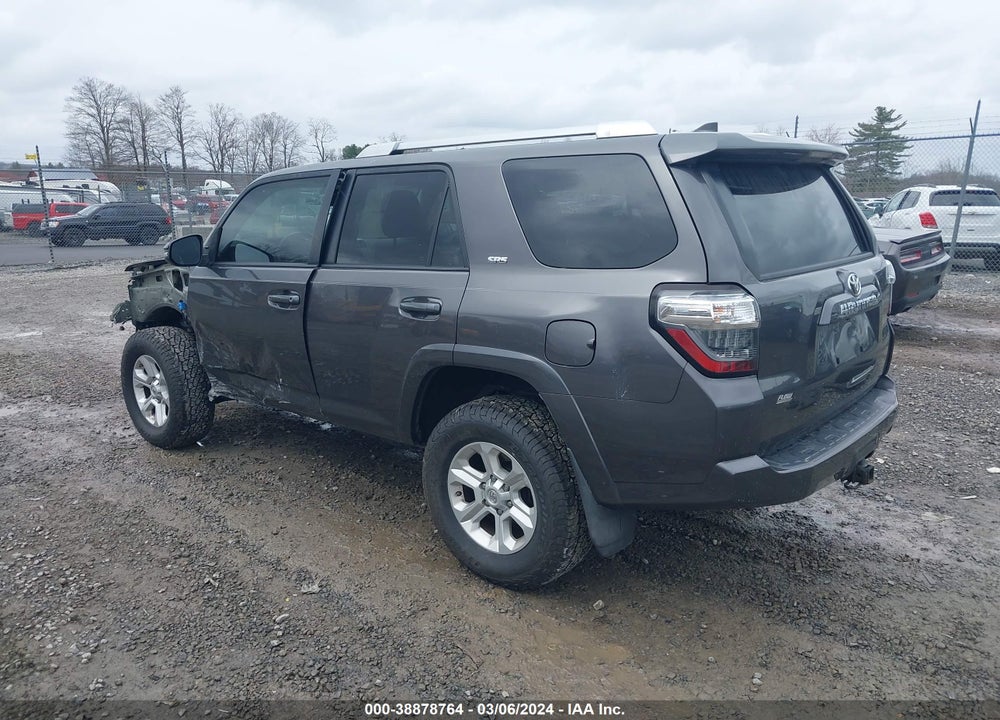 2016 TOYOTA 4RUNNER SR5 PREMIUM VIN: JTEBU5JR9G5326458