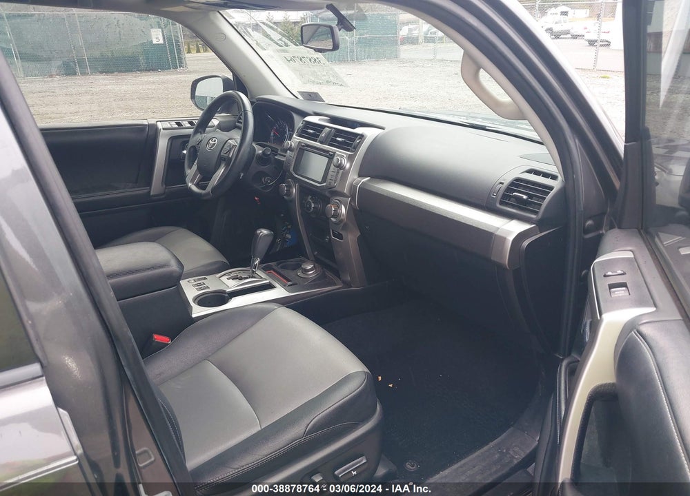 2016 TOYOTA 4RUNNER SR5 PREMIUM VIN: JTEBU5JR9G5326458