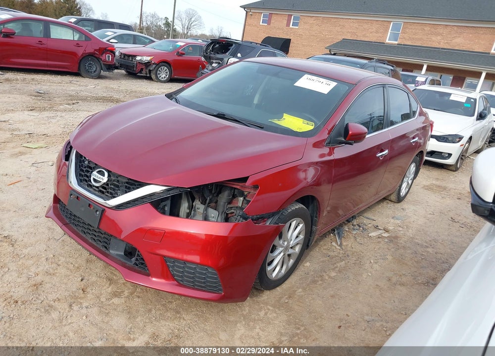 2018 NISSAN SENTRA SV VIN: 3N1AB7AP7JY265740