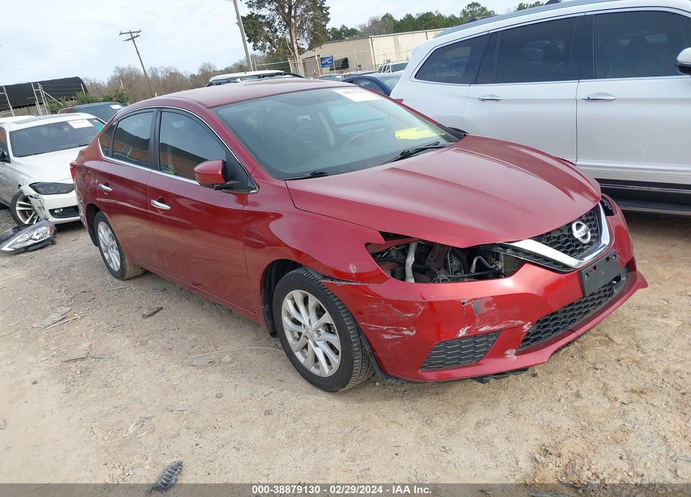 2018 NISSAN SENTRA SV VIN: 3N1AB7AP7JY265740