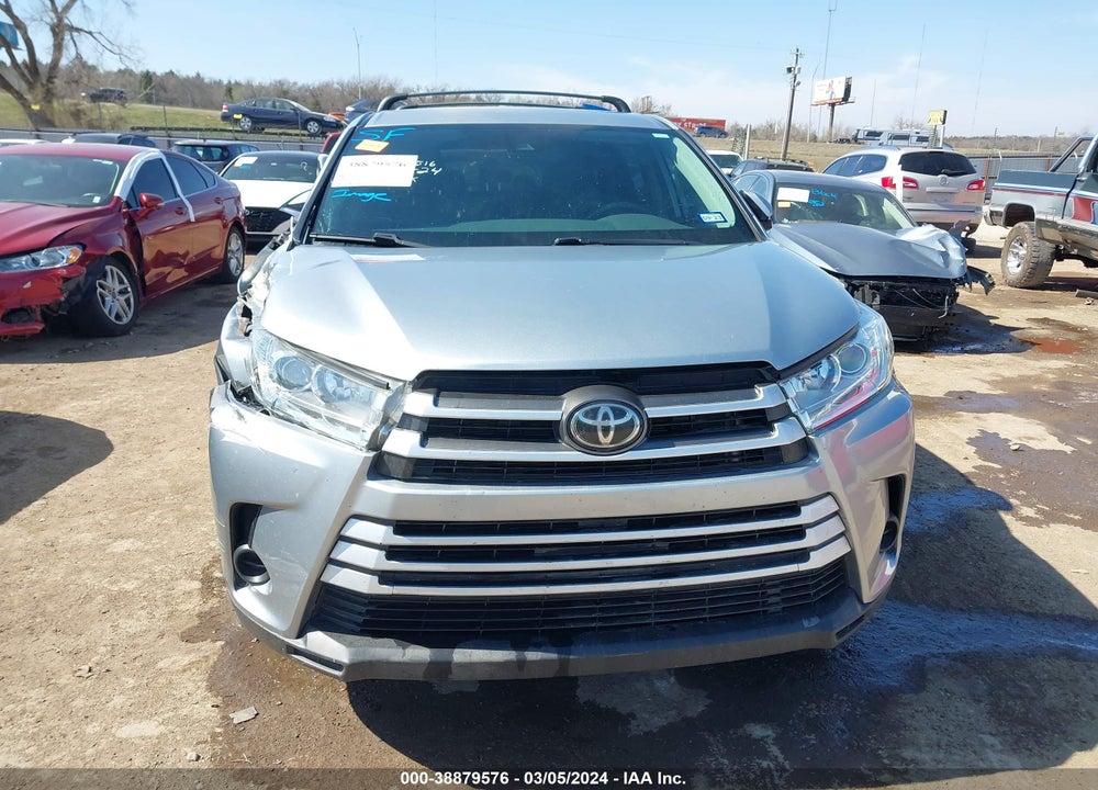 2019 TOYOTA HIGHLANDER LE VIN: 5TDZZRFH3KS363729