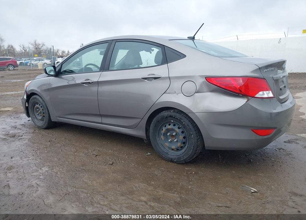 2017 HYUNDAI ACCENT SE VIN: KMHCT4AEXHU388909