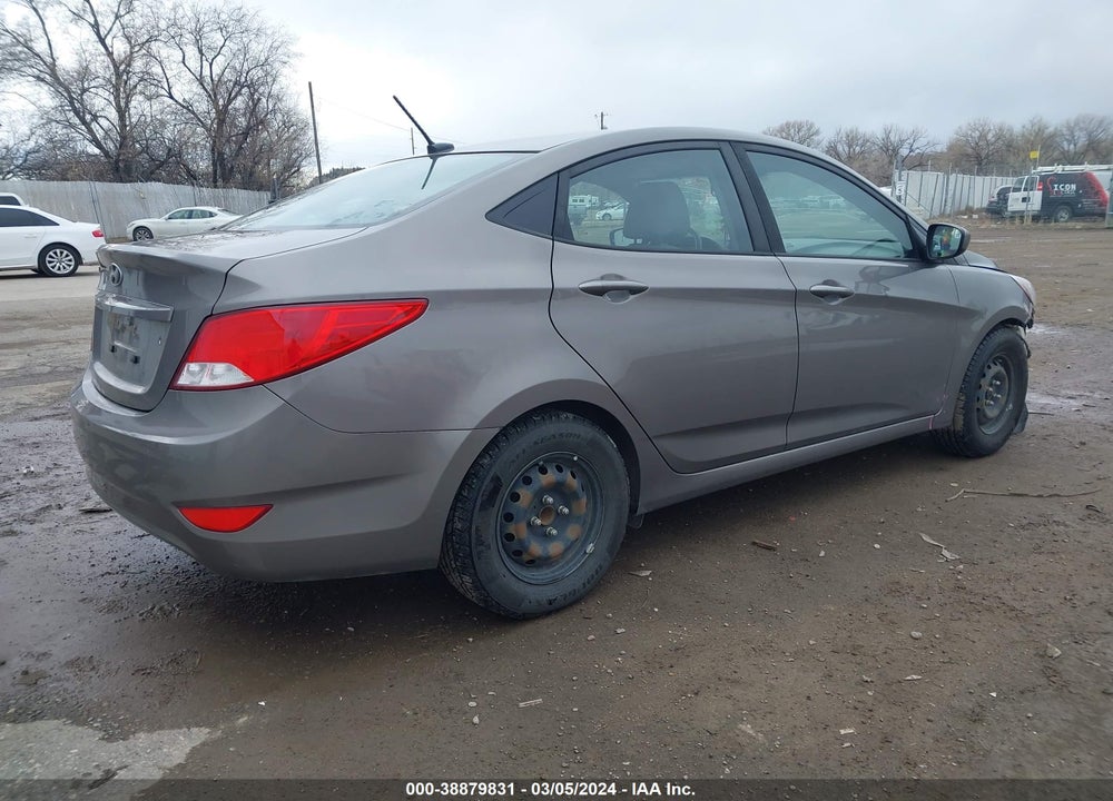 2017 HYUNDAI ACCENT SE VIN: KMHCT4AEXHU388909