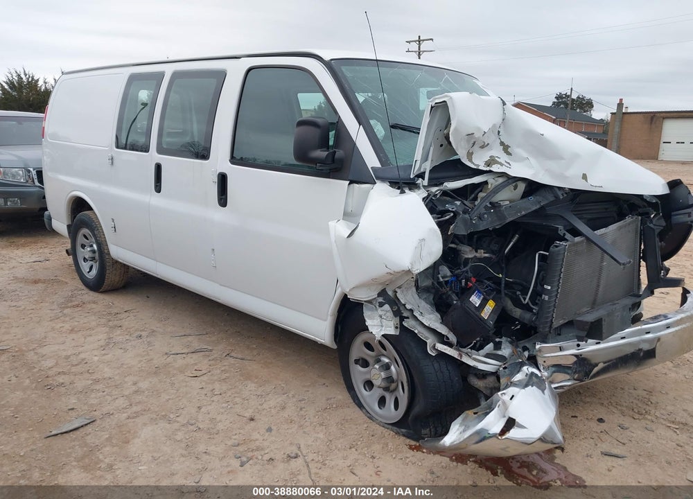 2012 CHEVROLET EXPRESS 1500 WORK VAN VIN: 1GCSGAFX4C1155227